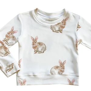 NEW! Brokedown Clothing Kid's Bunny Sweatshirt 6 Months